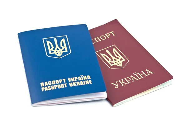 Ukrán útlevél — Stock Fotó