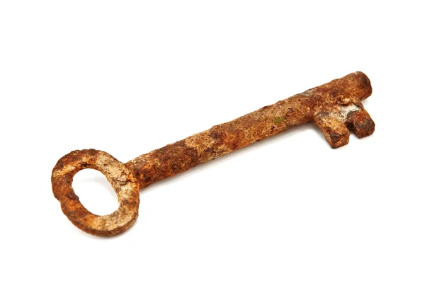 Ржавый ключ — стоковое фото