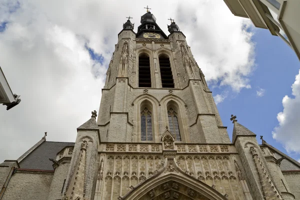 コルトレイク、ベルギー大聖堂 — ストック写真