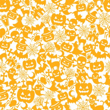 Halloween orange background clipart