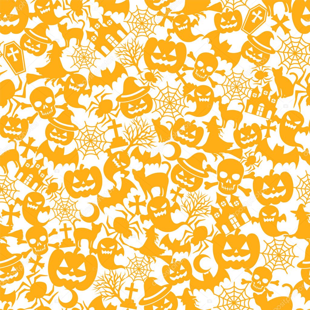 Halloween orange background