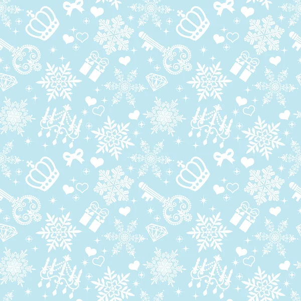 Snow crystal pattern — Stock Photo, Image