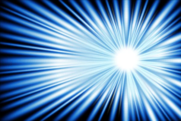 Blue light ray — Stock Photo, Image