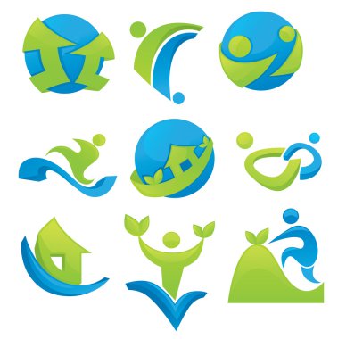 Eco global clipart