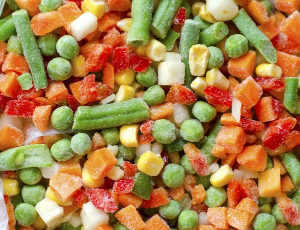 Frozen vegetables — Stock Photo, Image