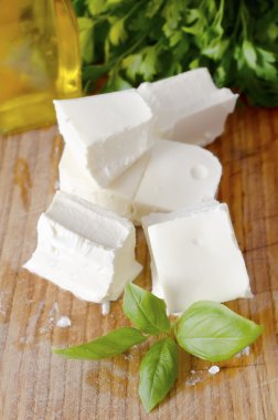 Feta cheese clipart