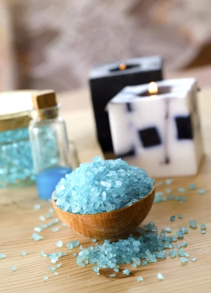 stock image Blue sea salt