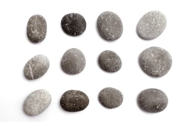 Natural sea stones clipart