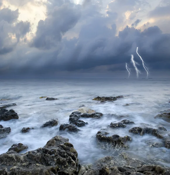 Storm på havet — Stockfoto