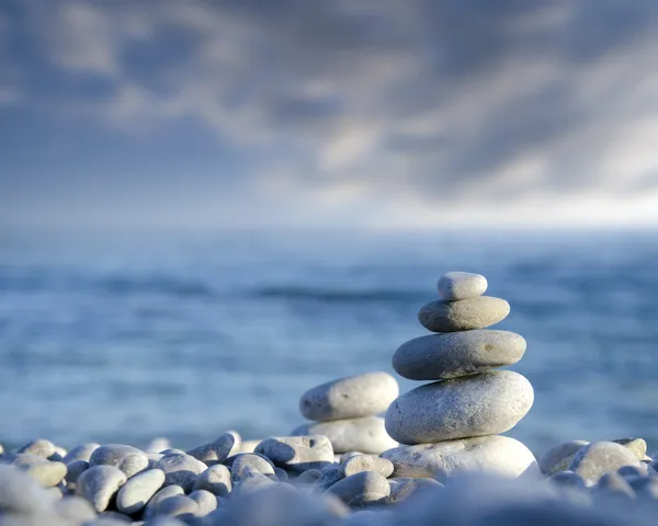 Stacked of stones — Stock Photo, Image