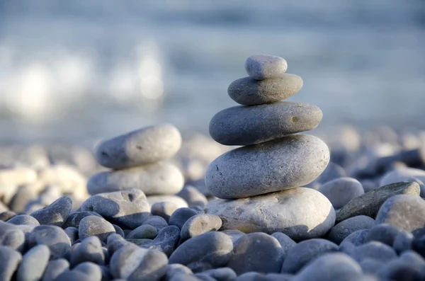 Stacked of stones — Stock Photo, Image