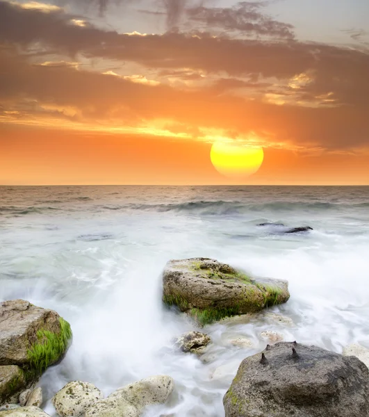 Havet på sunset — Stockfoto