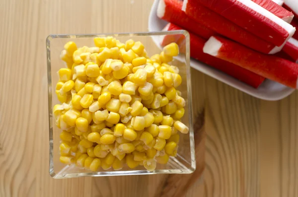 Sweet Corn in A Bowl — Stock Photo, Image