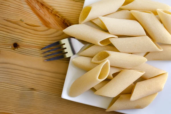 Pasta on plate — Stock Photo, Image