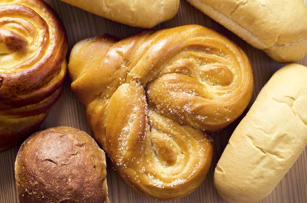 Stock image Assortment of baked bread