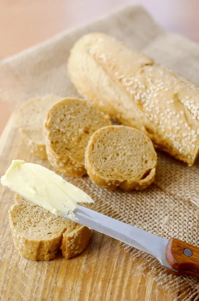 Torba ekmek — Stok fotoğraf