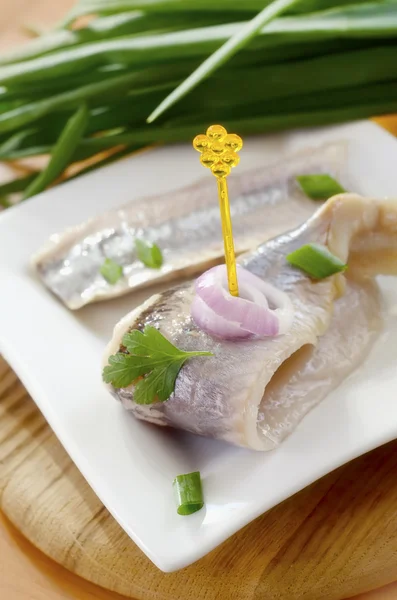 Filet świeży surowej ryby — Zdjęcie stockowe