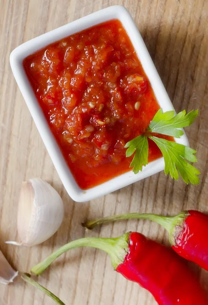 Sausa de tomate —  Fotos de Stock