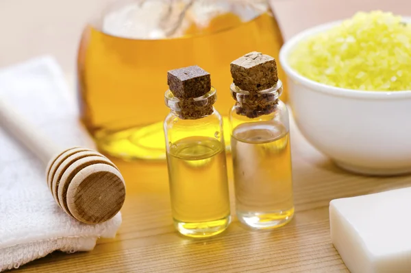 Oils for spa — Stock Photo, Image