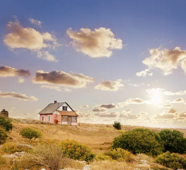 stock image House on field