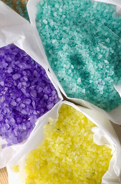 Color sea salt — Stock Photo, Image