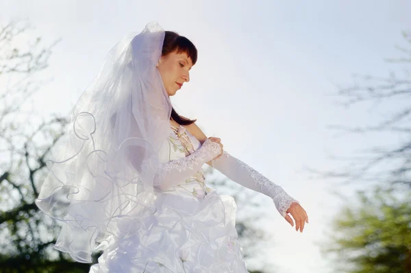 幸せな花嫁の肖像画 — ストック写真