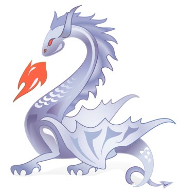 Dark dragon 4 clipart