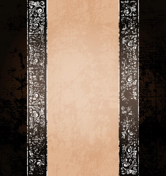 Banner vertical grueso — Archivo Imágenes Vectoriales