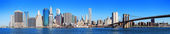 panorama New Yorku manhattan skyline