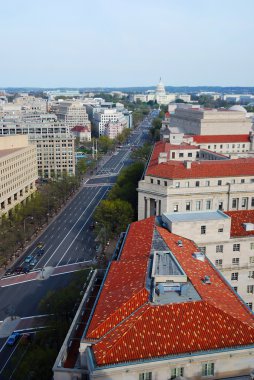 Pennsylvania avenue, Washington DC clipart