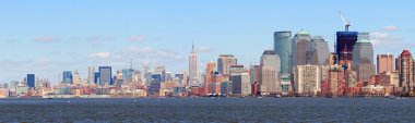 New York'un manhattan şehir manzarası panorama