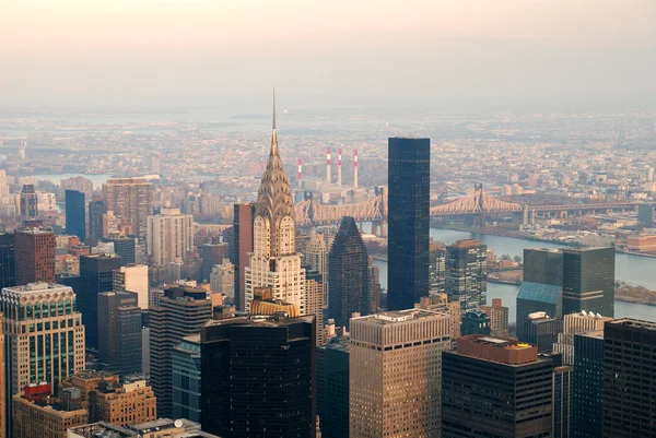 New York City Manhattan orizont — Fotografie, imagine de stoc