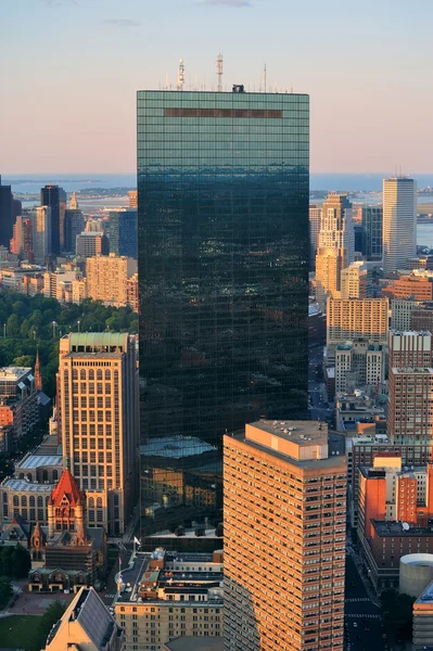Boston pemandangan udara — Stok Foto