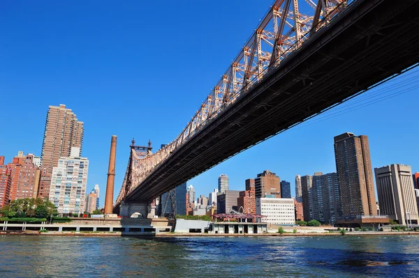 New York city queensborough bridge — Stockfoto