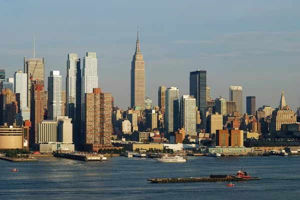 Manhattan Ciudad de Nueva York skyline —  Fotos de Stock