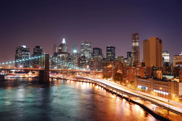 美国纽约市曼哈顿 — 图库照片