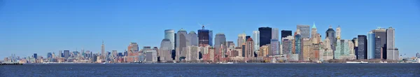 Centrum panorama New Yorku manhattan — Stock fotografie