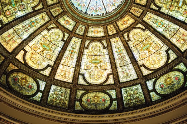 stock image Chicago Cultural Center interior