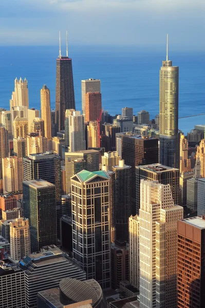 Chicago havadan görünümü — Stok fotoğraf
