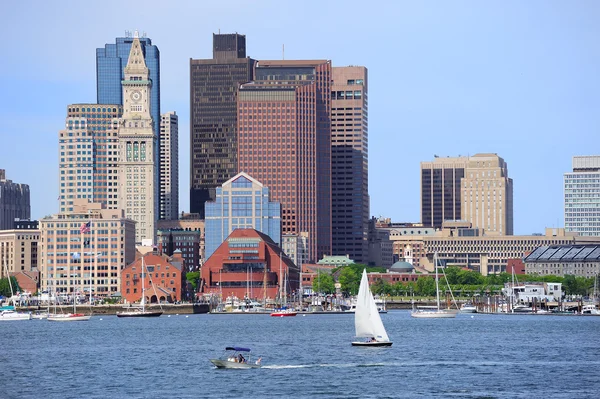 Бостонская набережная — стоковое фото