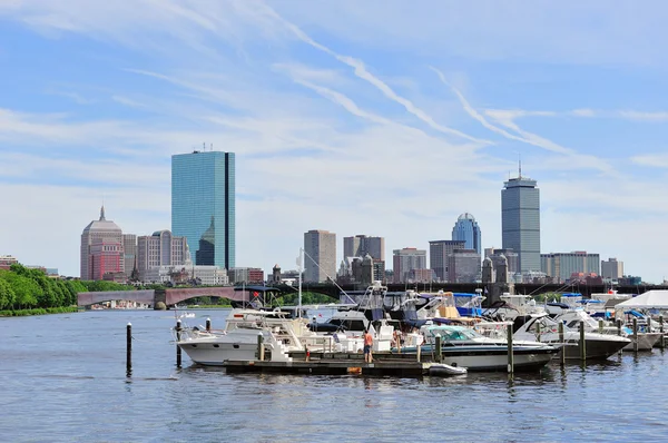 Ciudad de Boston paisaje — Foto de Stock