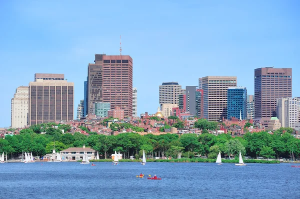 Panorama bostonu — Stock fotografie