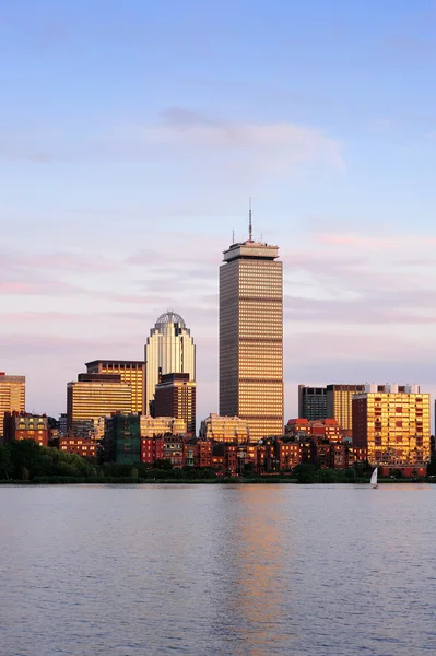Miejskich skyline Boston — Zdjęcie stockowe