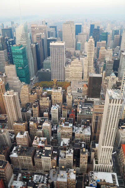 Nova Iorque Manhattan skyline vista aérea — Fotografia de Stock