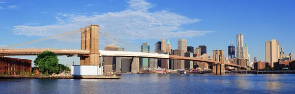 Nova Iorque Panorama de Manhattan — Fotografia de Stock