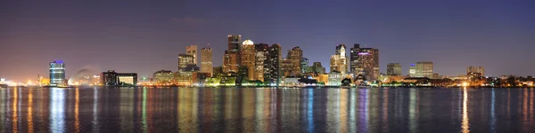 Πανόραμα στο κέντρο της πόλης στον ορίζοντα της Βοστώνης — Φωτογραφία Αρχείου