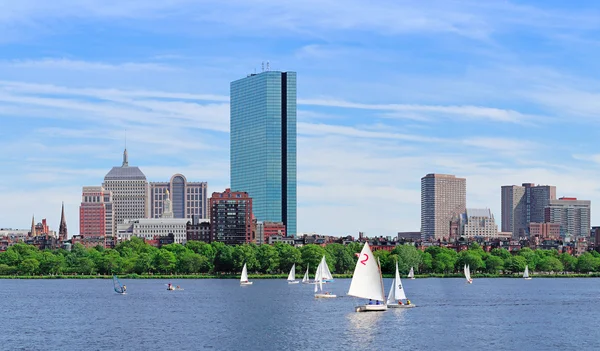 Panorama del Boston Charles River — Foto Stock