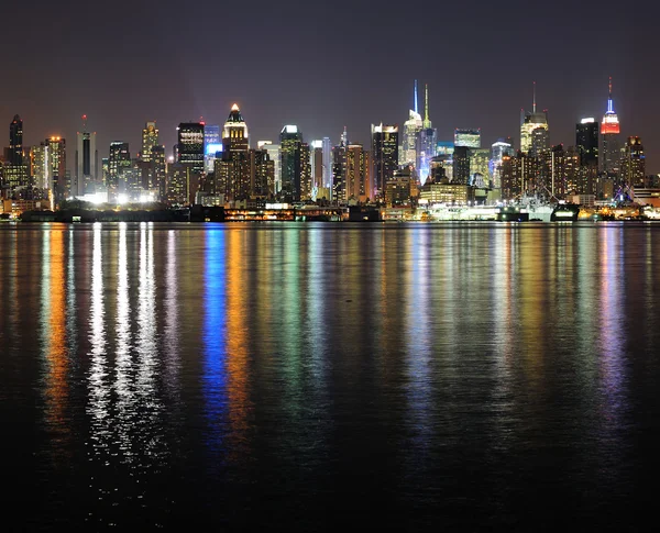 Urban City night view — Stock Photo, Image