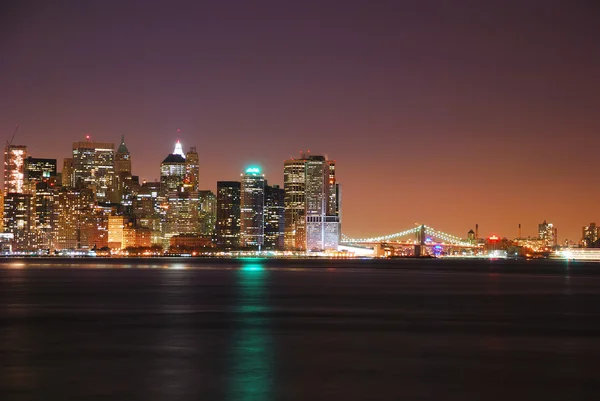 Modern nagyváros, new york city — Stock Fotó