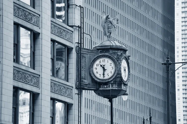 Chicago Centrum straatmening — Stockfoto